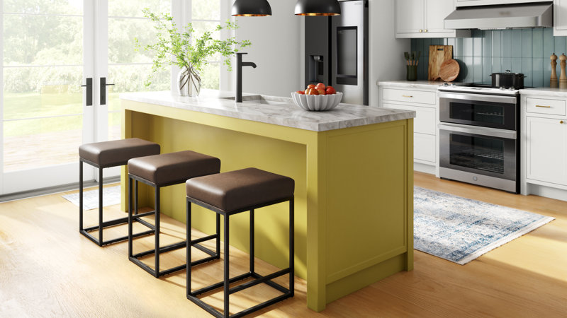 Wayfair yellow deals bar stools